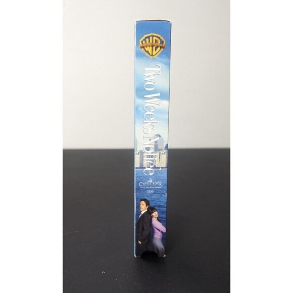 2002 Two Weeks Notice Movie VHS Sandra Bullock Hugh Grant - Picture 3 of 6